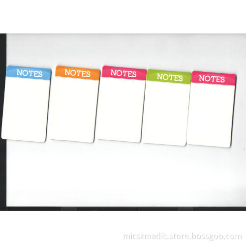 Dry Erase Index Card